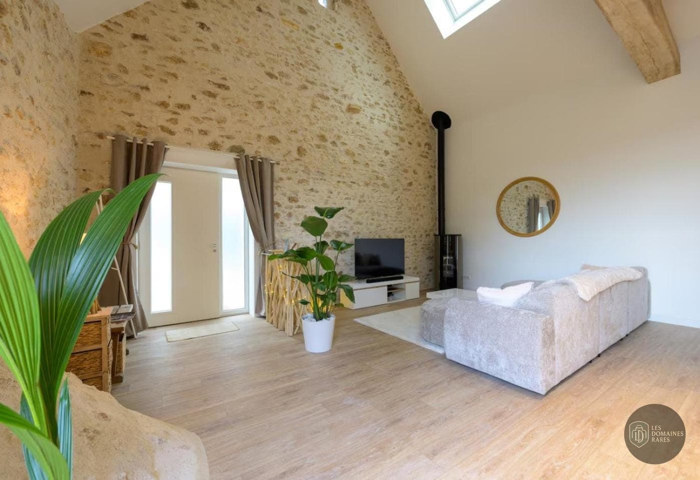 Espace intérieur du lieu Rock et Bleau à Fontainebleau en Île-de-France