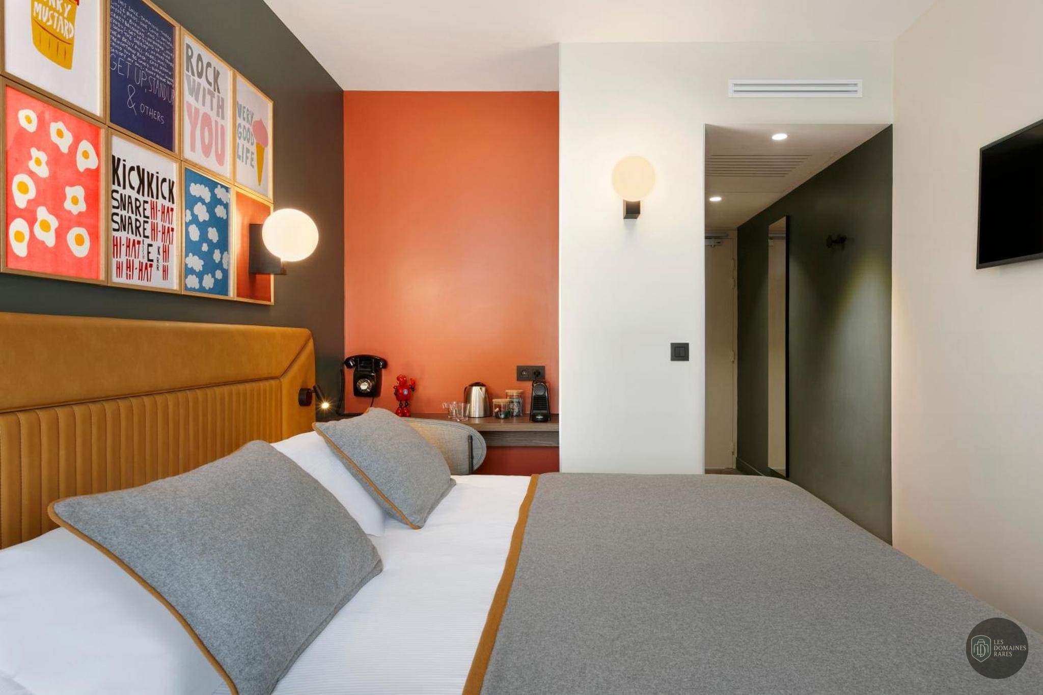 Chambre de l'hôtel RockyPop Flaine Hotel  Spa en Auvergne-Rhône-Alpes