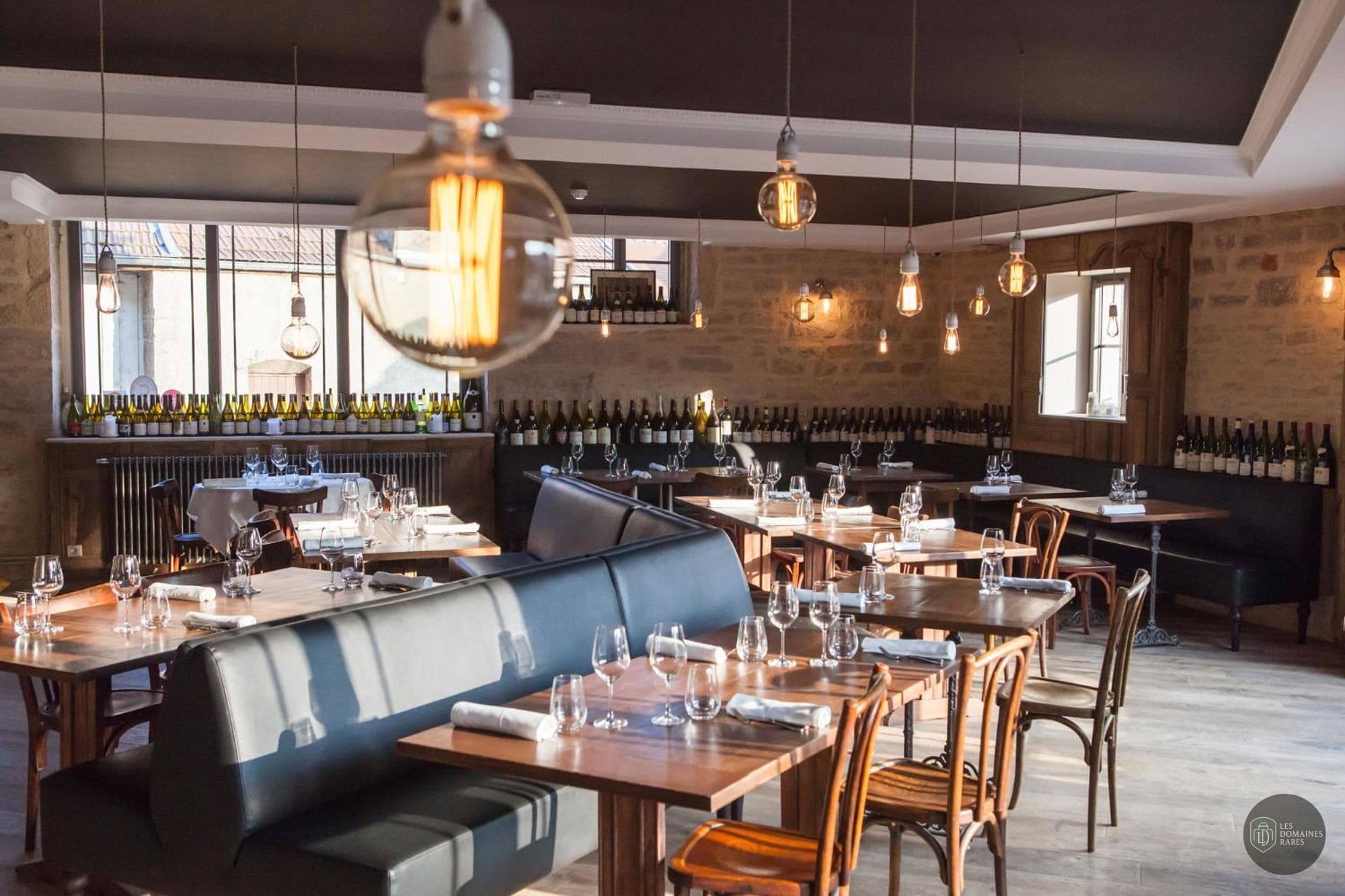 Restaurant de l'hôtel Rotisserie Chambertin en Bourgogne-Franche-Comté