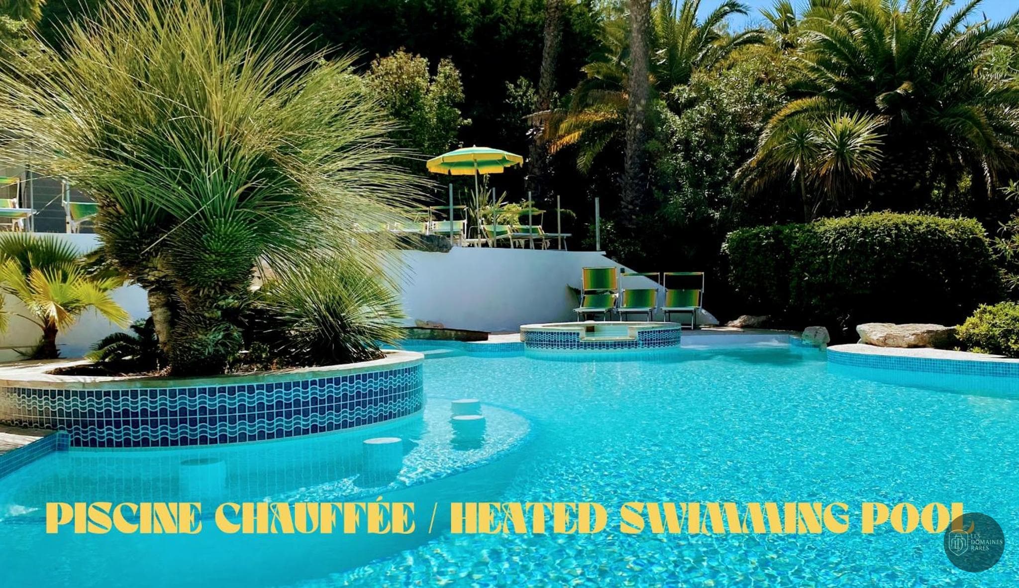 Piscine et activités de l'hôtel Royal Cottage à Cassis en Provence-Alpes-Côte d'Azur