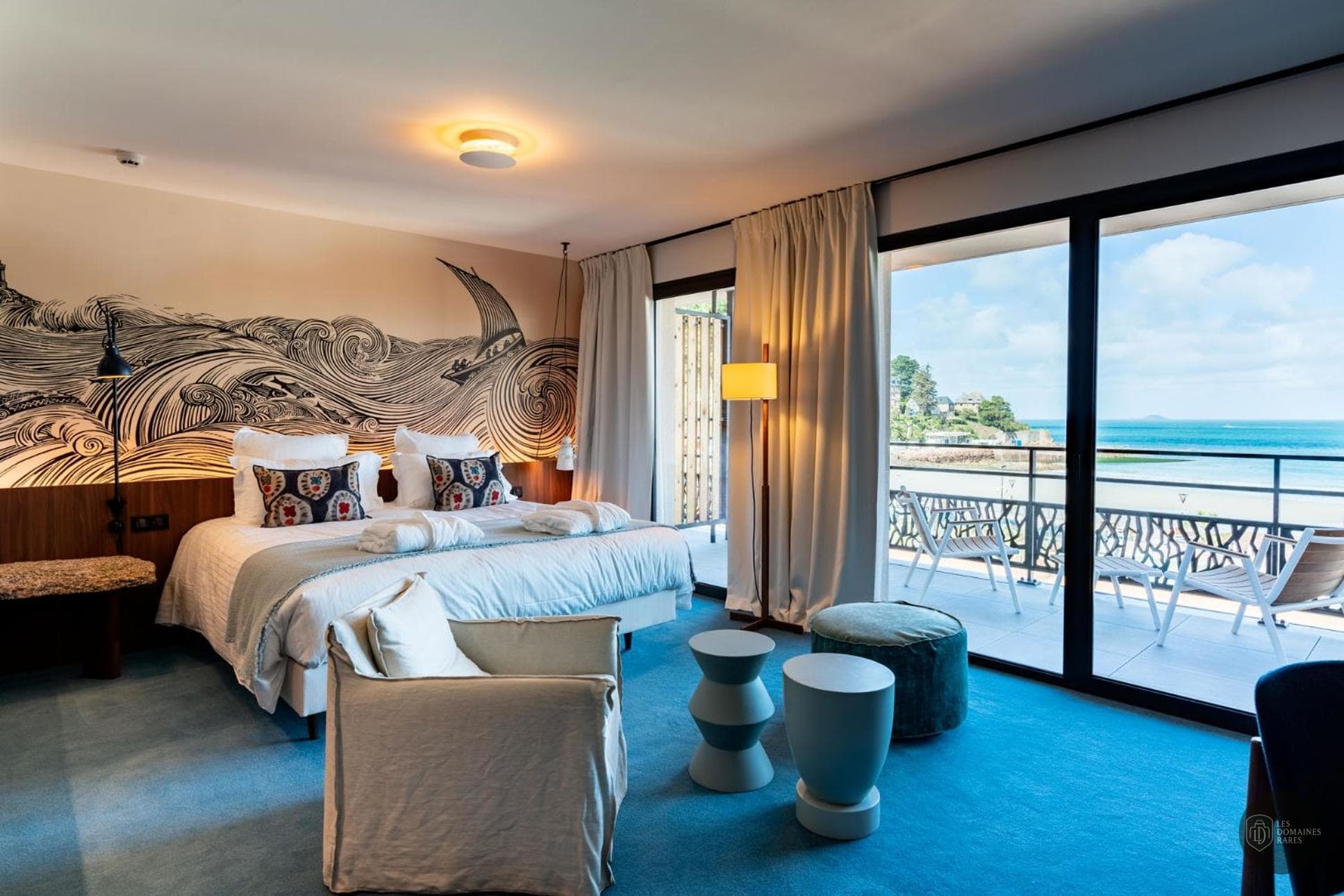 Chambre du lieu Roz Marine en Bretagne