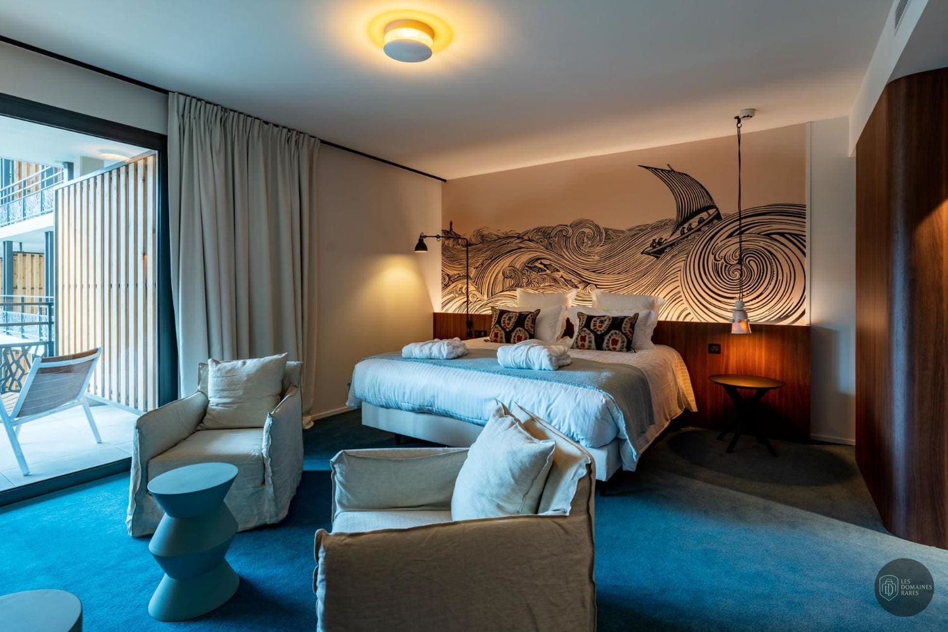 Chambre du lieu Roz Marine en Bretagne