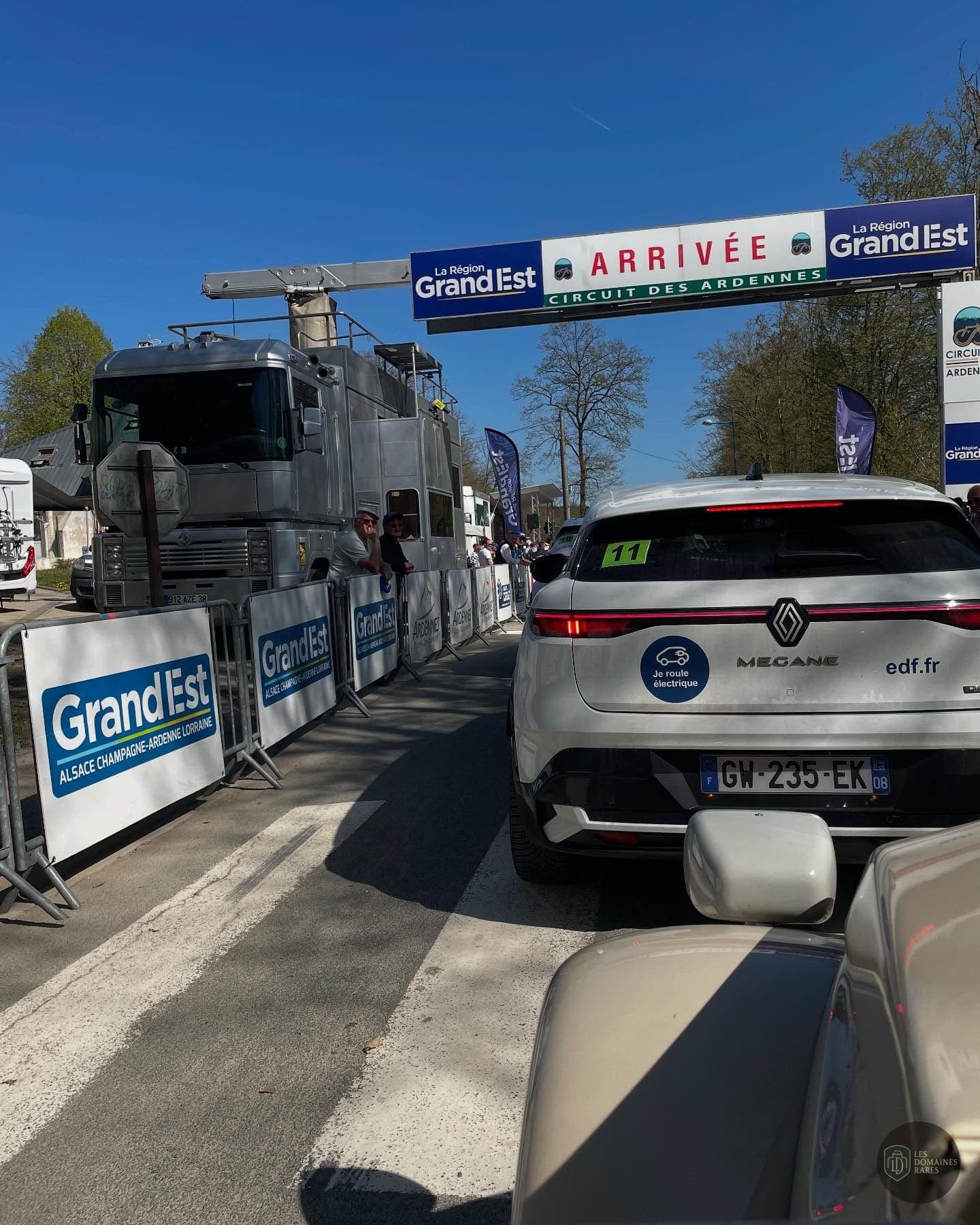 Arrivée d'étape, Circuit des Ardennes