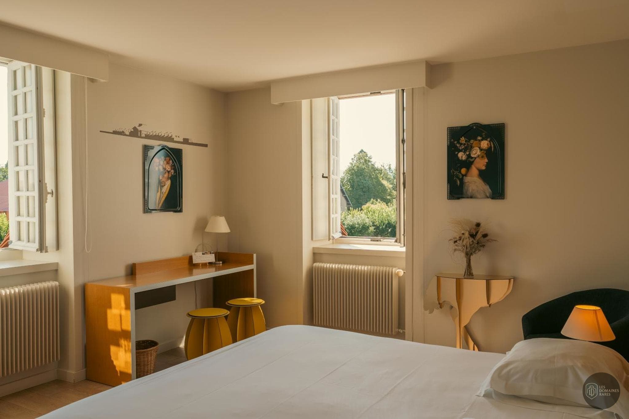 Chambre de l'hôtel Saline Royale en Bourgogne-Franche-Comté