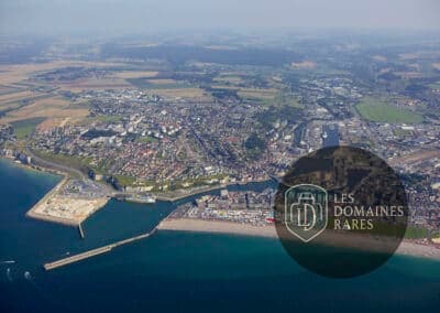 Vue extérieure du lieu Salle Ango à Dieppe en Normandie
