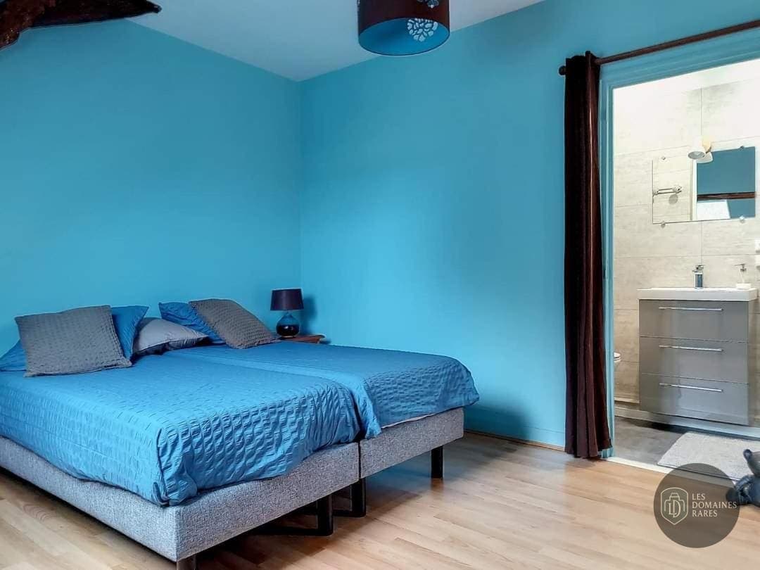 Chambre du lieu Salle Ginkgo à Les en Pays de la Loire