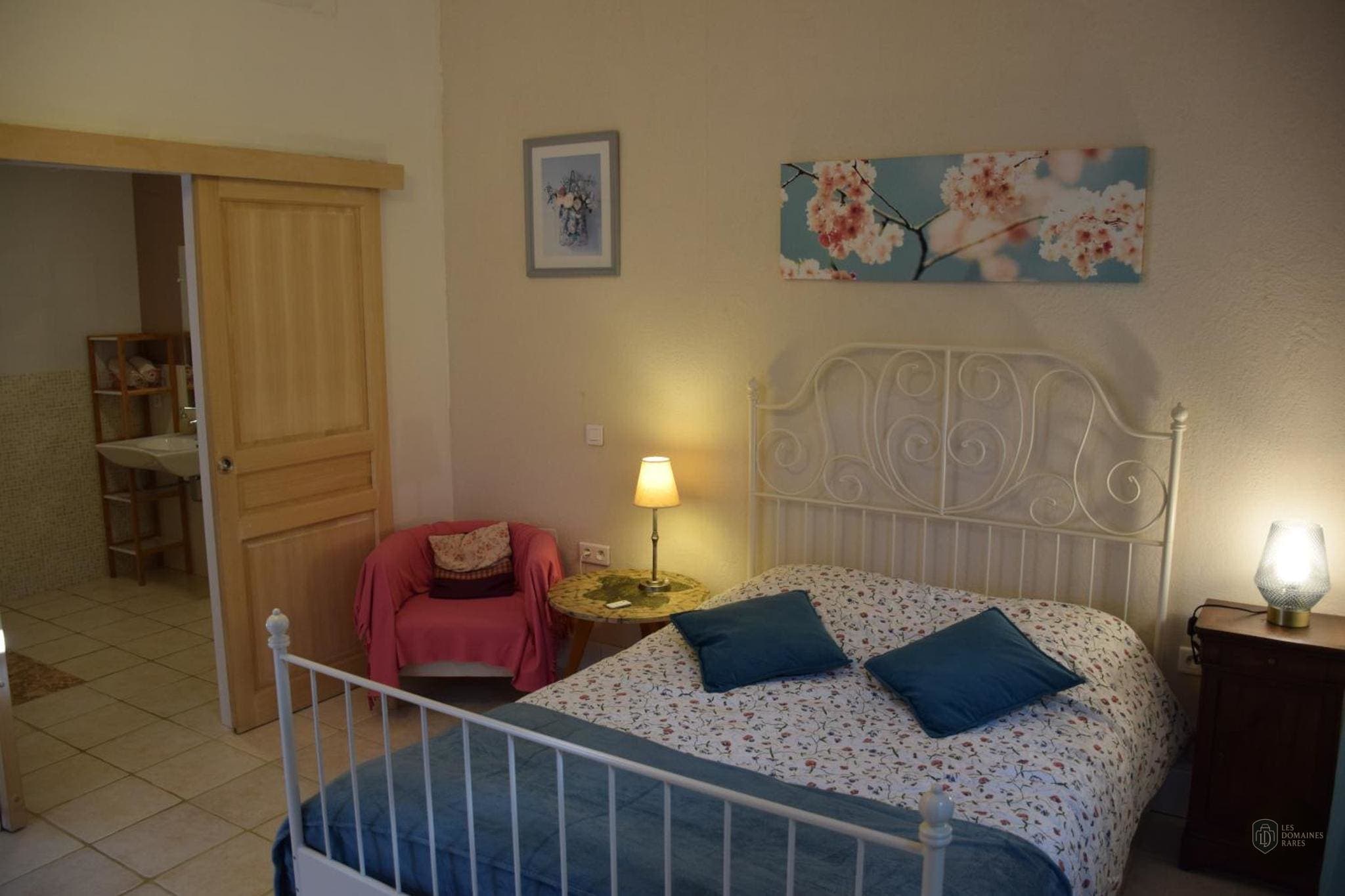 Chambre de l'hôtel Salle Sirius à Allex en Auvergne-Rhône-Alpes