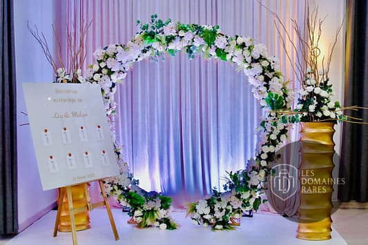 Décoration florale pour mariage