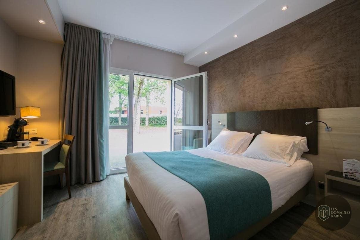 Chambre du salle de réception Salons de la Louée en Pays de la Loire - séminaire loire-atlantique