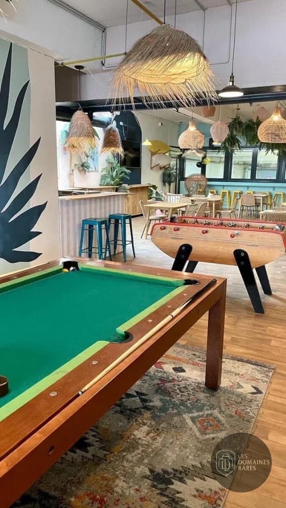 Espace intérieur du lieu Sand Fabrik à Pantin en Île-de-France