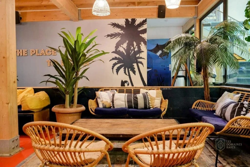 Espace intérieur du lieu Sand Fabrik à Pantin en Île-de-France