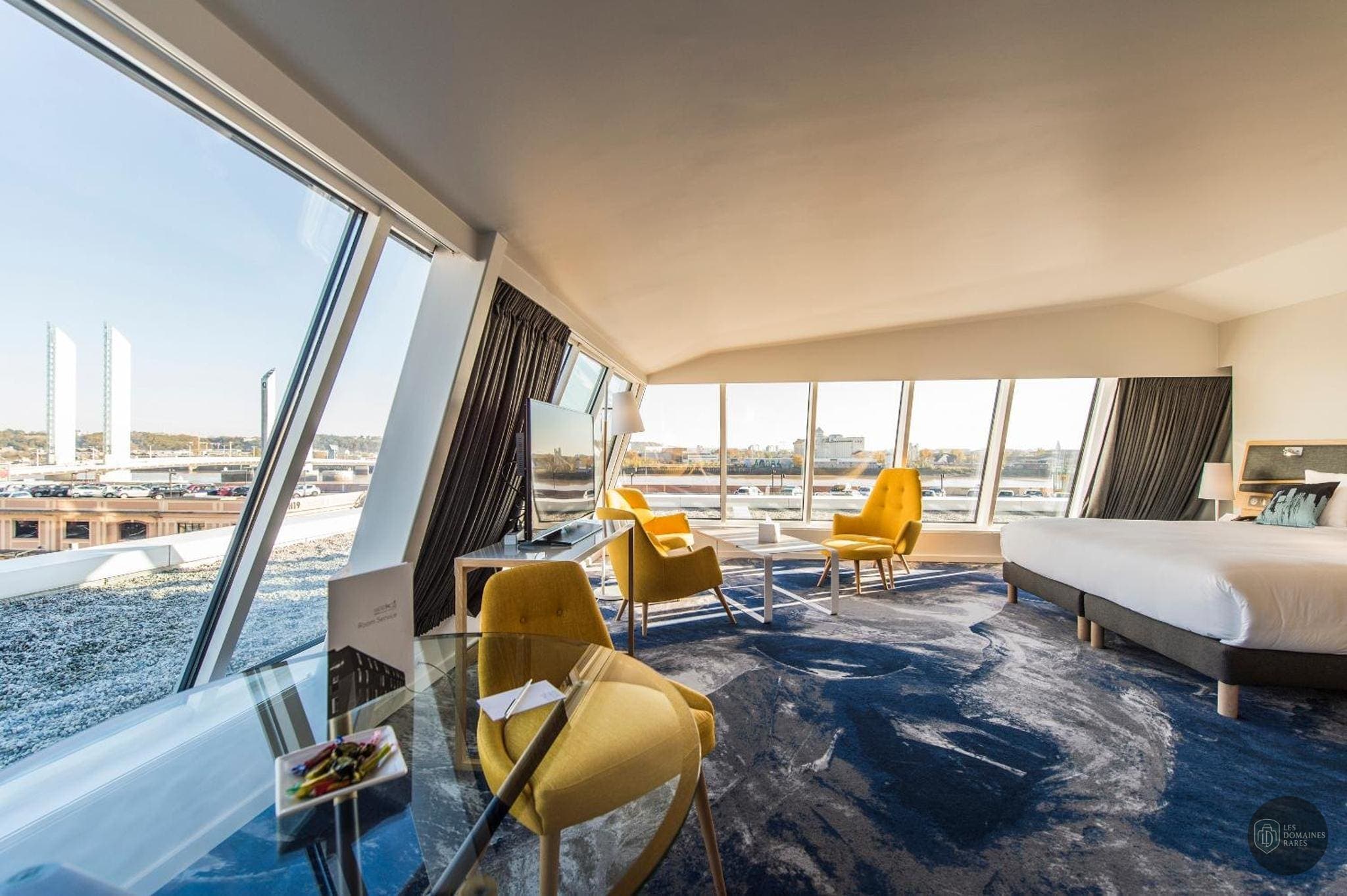 Espace intérieur de l'hôtel Seeko'o Hôtel à Bordeaux en Nouvelle-Aquitaine