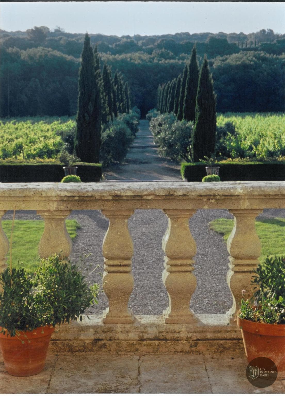 Vue extérieure du domaine Seigneurie de Peyrat à Pézenas en Occitanie