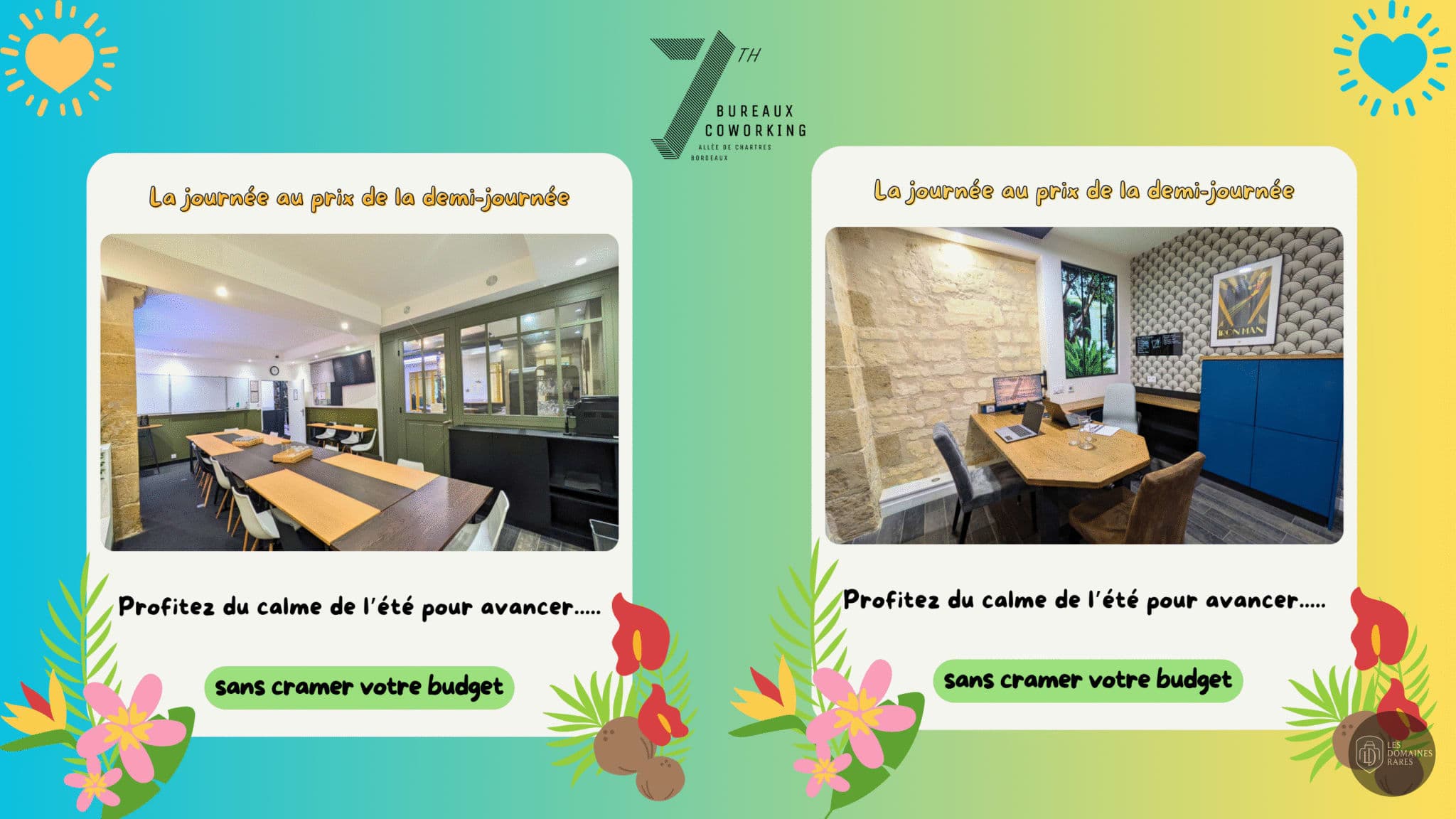 Offre été Seven Coworking