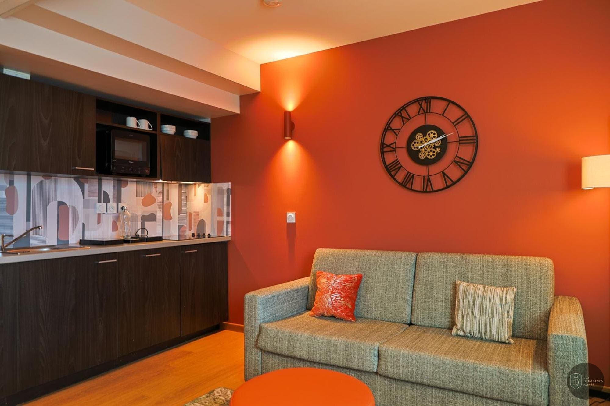 Vue extérieure du lieu Seven Urban Suites à Nantes en Pays de la Loire