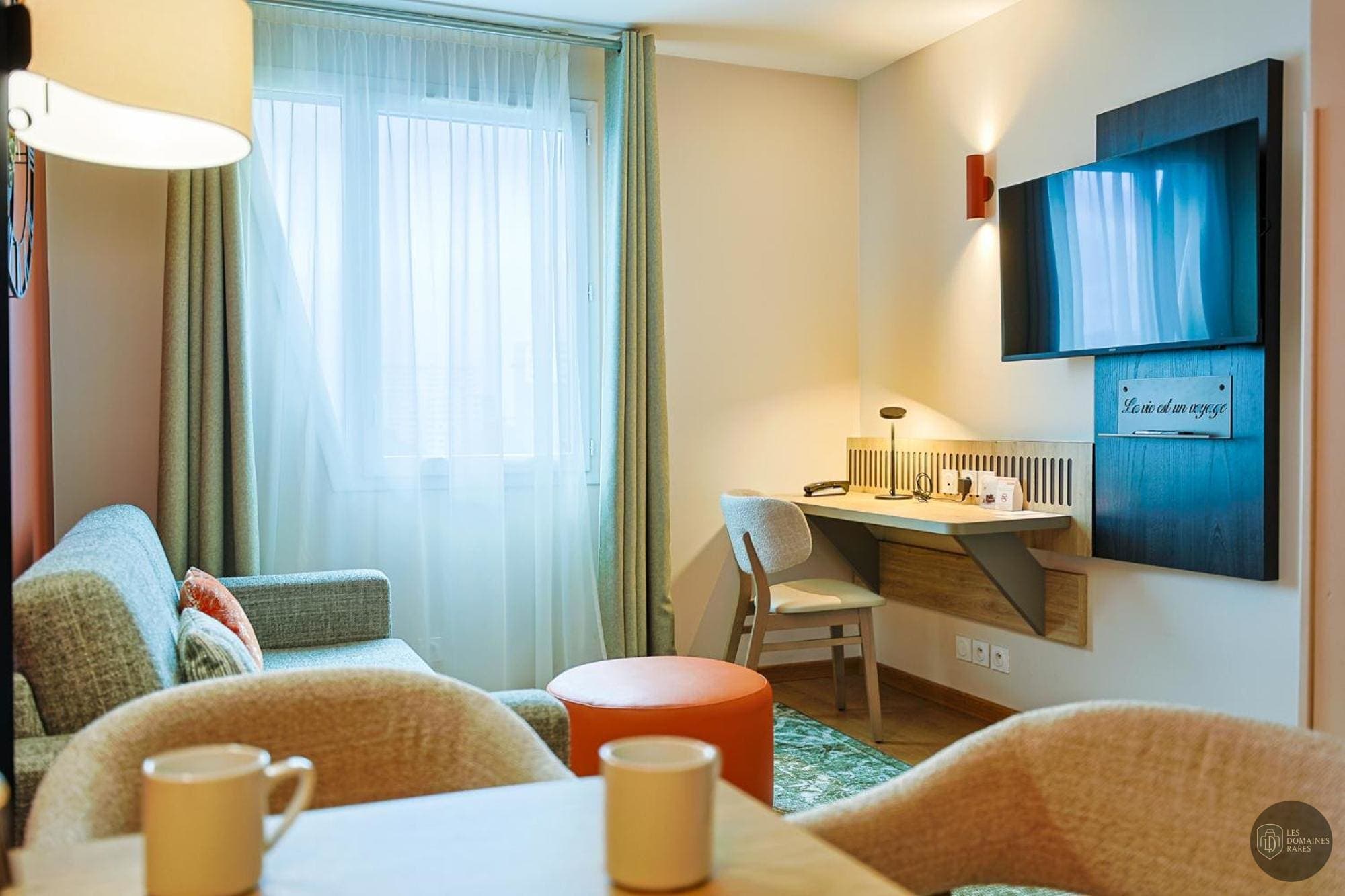Vue extérieure du lieu Seven Urban Suites à Nantes en Pays de la Loire