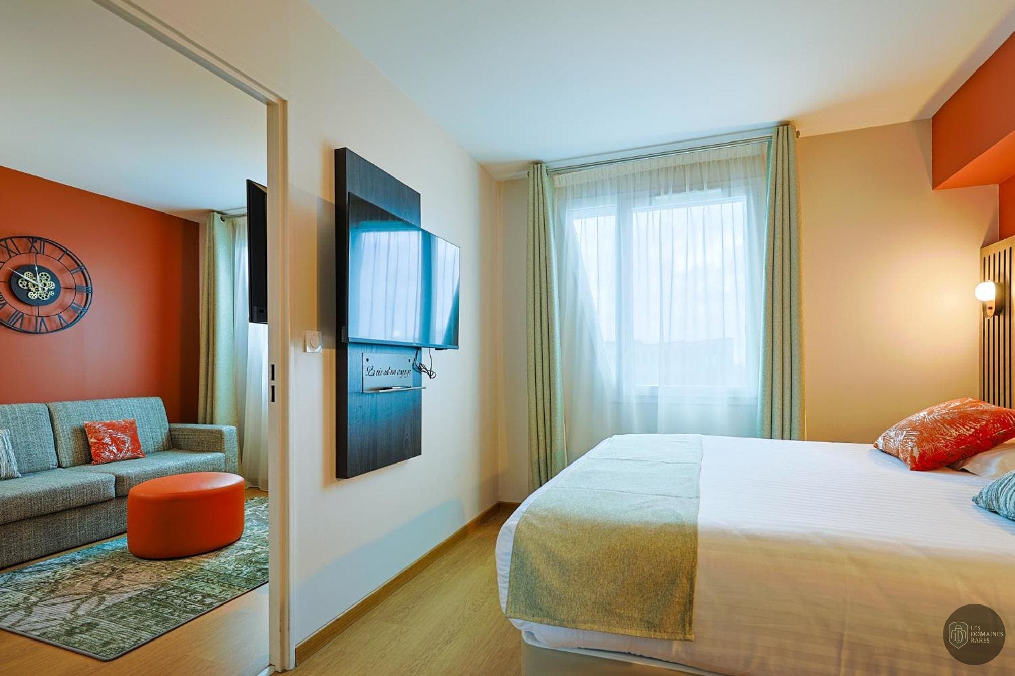 Vue extérieure du lieu Seven Urban Suites à Nantes en Pays de la Loire