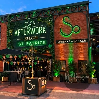 Façade décorée So Rouen St Patrick