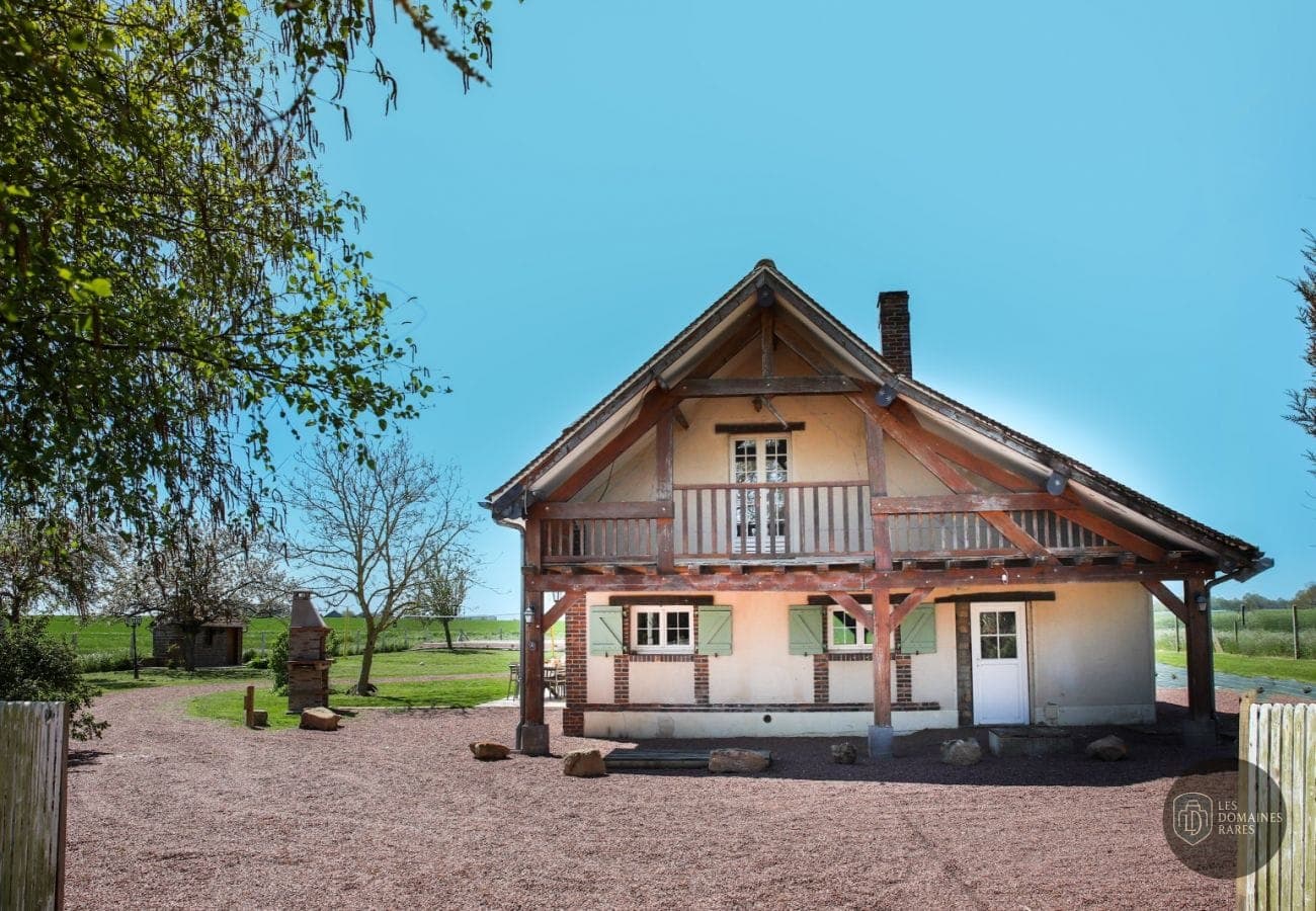 Vue extérieure de la villa So Villa Vallée en Centre-Val de Loire
