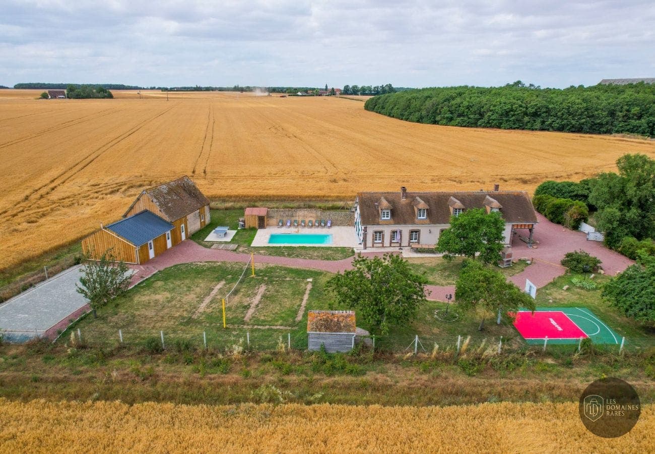 Vue extérieure de la villa So Villa Vallée en Centre-Val de Loire