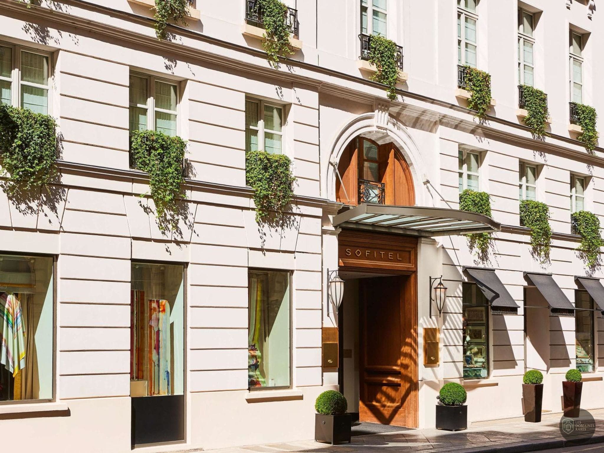 Vue de l'hôtel Sofitel Paris Le Faubourg à Paris en Île-de-France