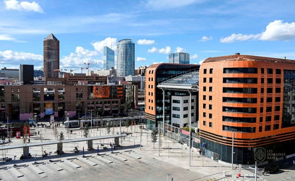 Vue sur le quartier de la Part-Dieu