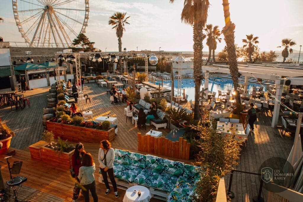 Vue extérieure du salle de réception SportBeach à Marseille en Provence-Alpes-Côte d'Azur