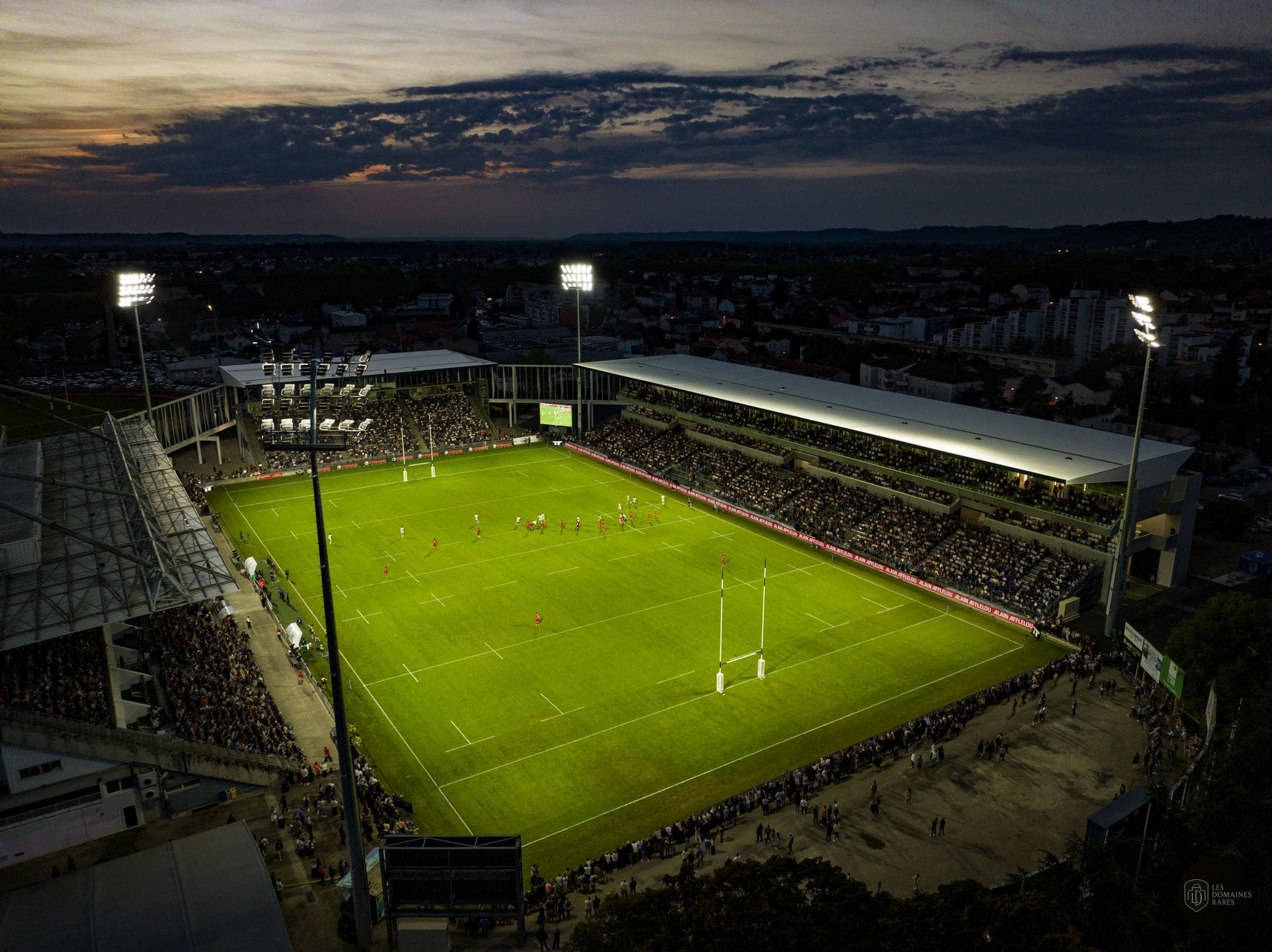 Vue extérieure du lieu Stade Armandie à Agen en Nouvelle-Aquitaine