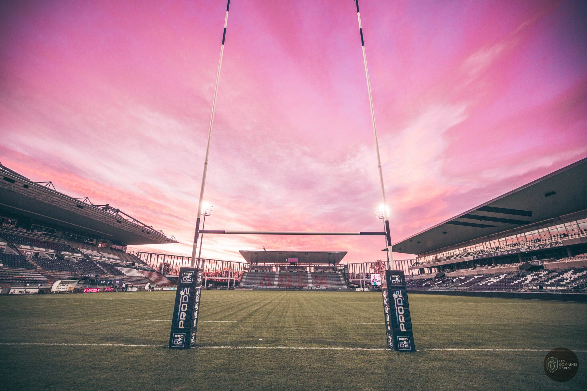 Vue extérieure du lieu Stade Armandie à Agen en Nouvelle-Aquitaine