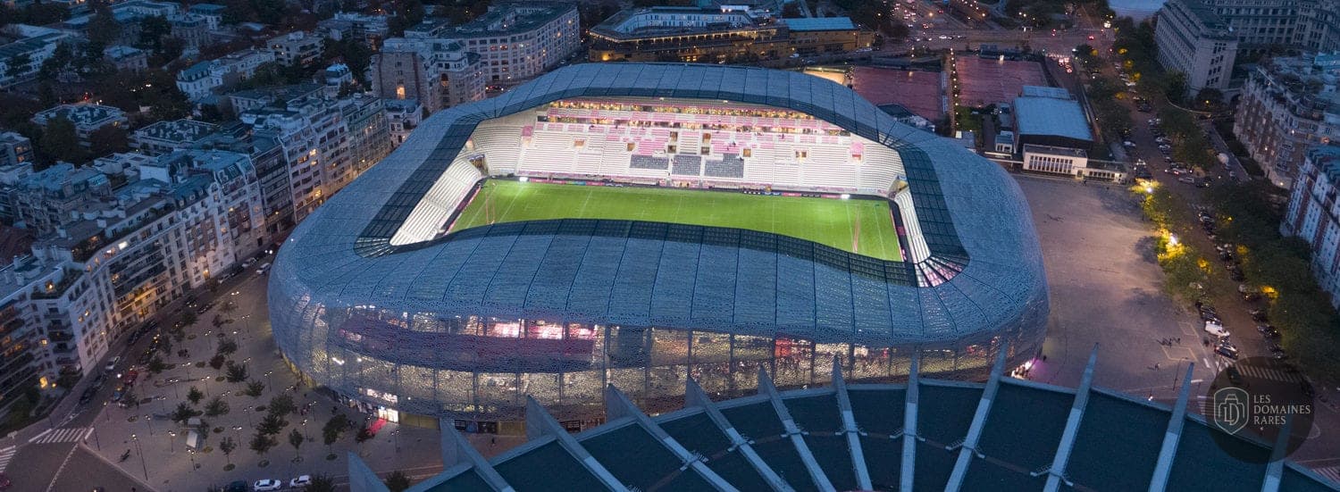 Vue extérieure du lieu Stade Jean Bouin à Paris en Île-de-France