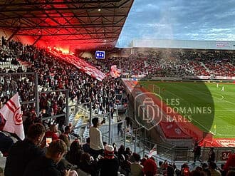 Vue extérieure du lieu Stade Marcel Picot à Tomblaine en Grand Est