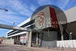 Vue extérieure du lieu Stade Marcel Picot à Tomblaine en Grand Est