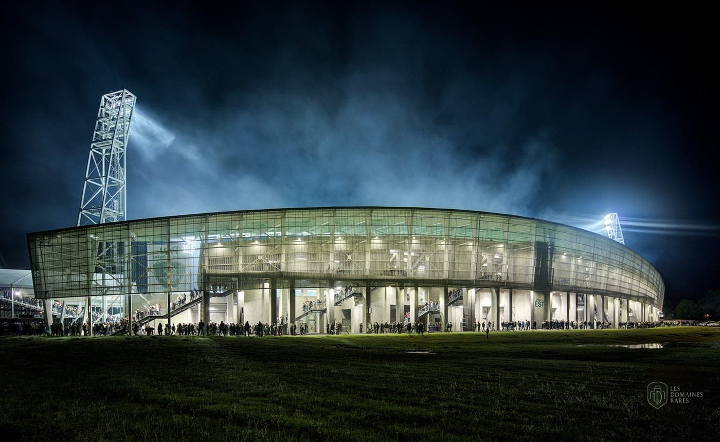 Vue extérieure du lieu Stade du Hameau à Pau en Nouvelle-Aquitaine