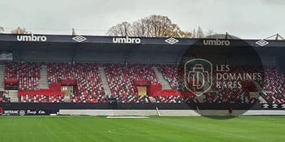 Vue du lieu Stade du Roudourou à Guingamp en Bretagne