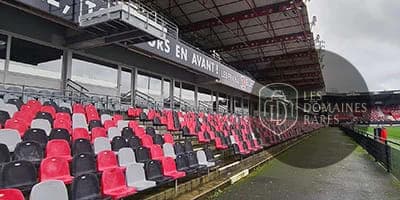 Vue du lieu Stade du Roudourou à Guingamp en Bretagne