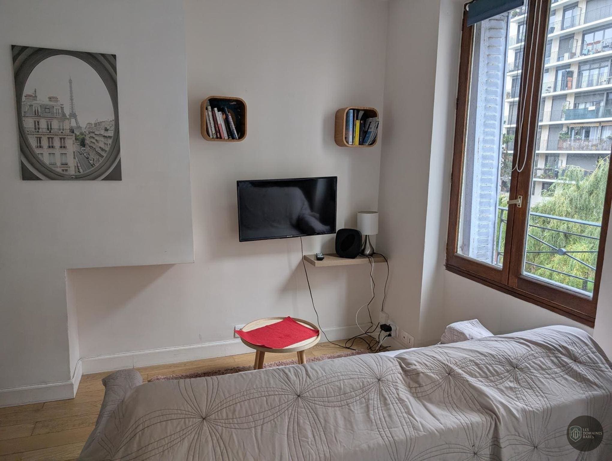 Chambre du salle de réception Studio de l'Ermitage à Paris en Île-de-France