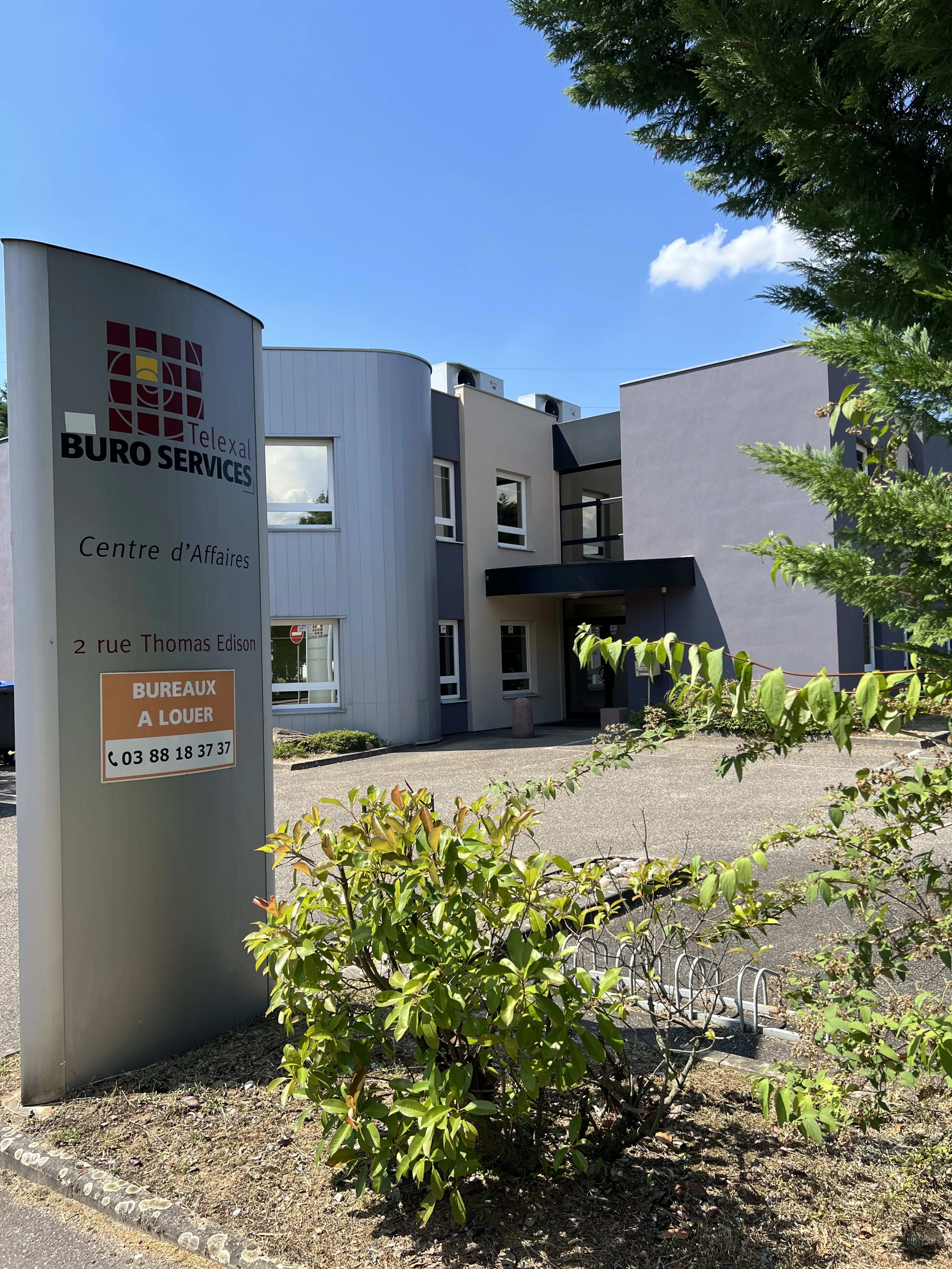 Vue extérieure du lieu Telexal à Mundolsheim en Grand Est