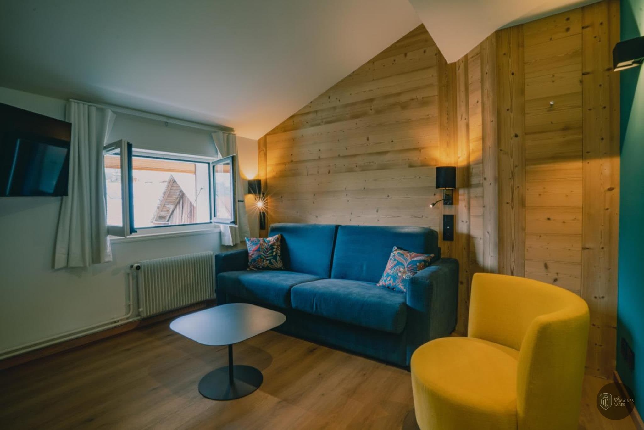 Espace intérieur de l'hôtel Terra-Beka à La en Auvergne-Rhône-Alpes