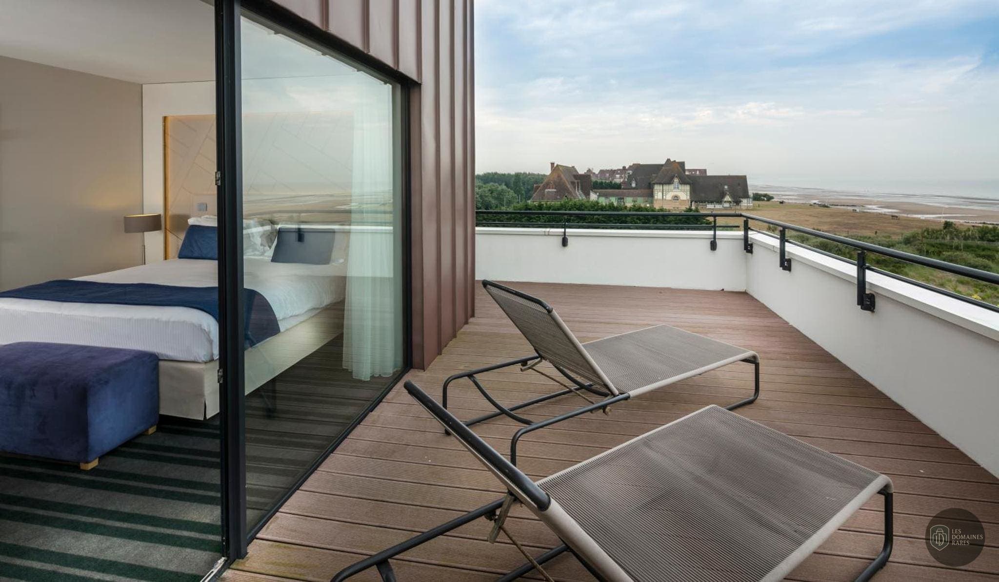 Vue extérieure du lieu Thalazur Cabourg à Cabourg en Normandie
