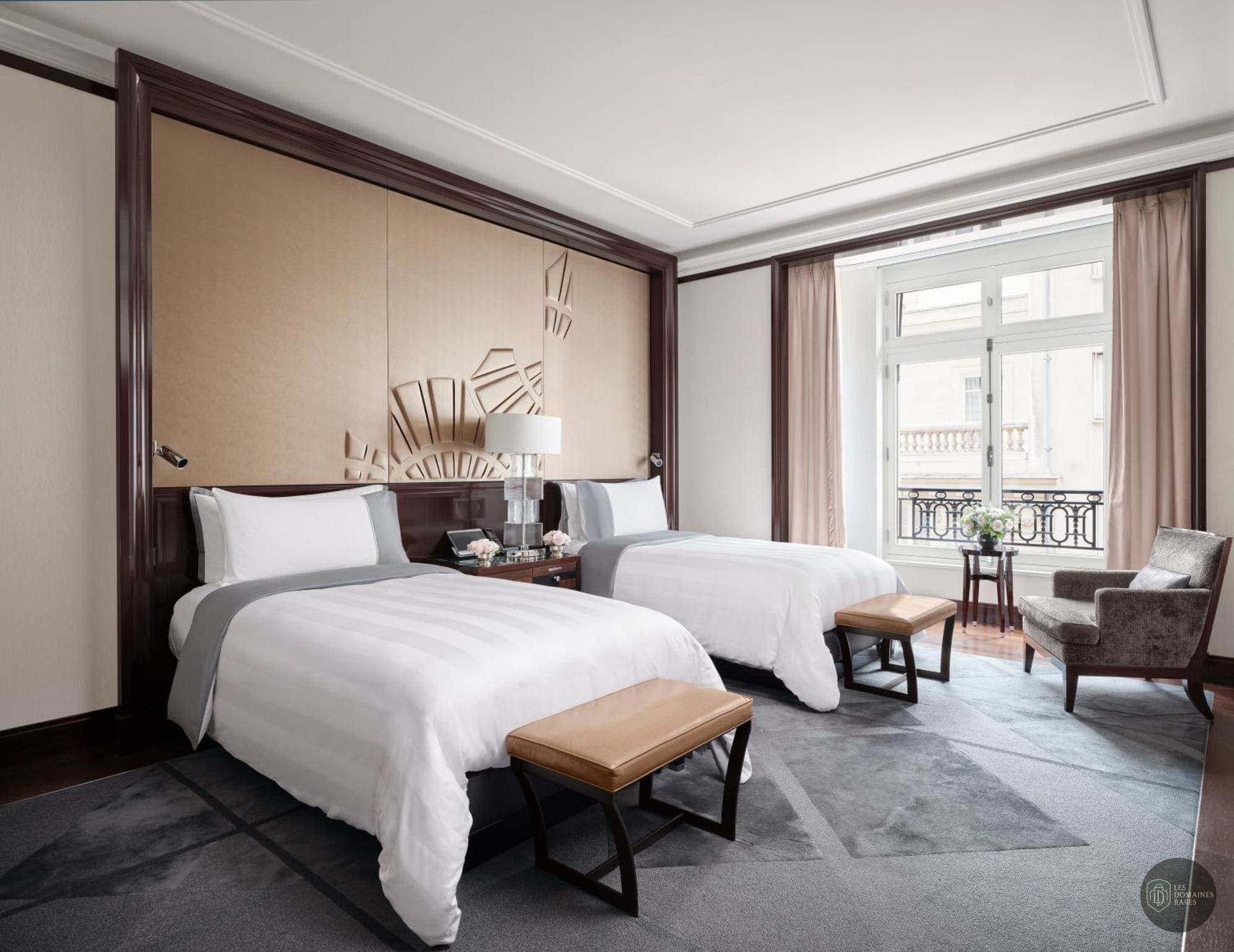 Chambre de l'hôtel The Peninsula Paris à Paris en Île-de-France