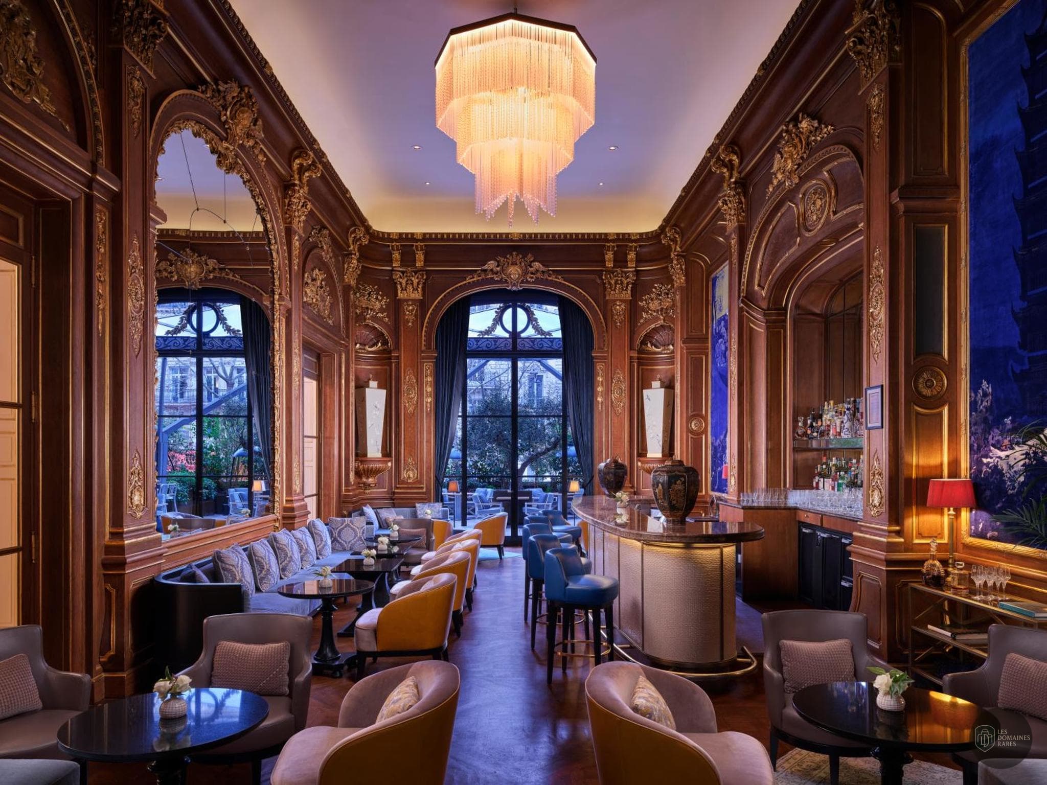 Espace intérieur de l'hôtel The Peninsula Paris à Paris en Île-de-France