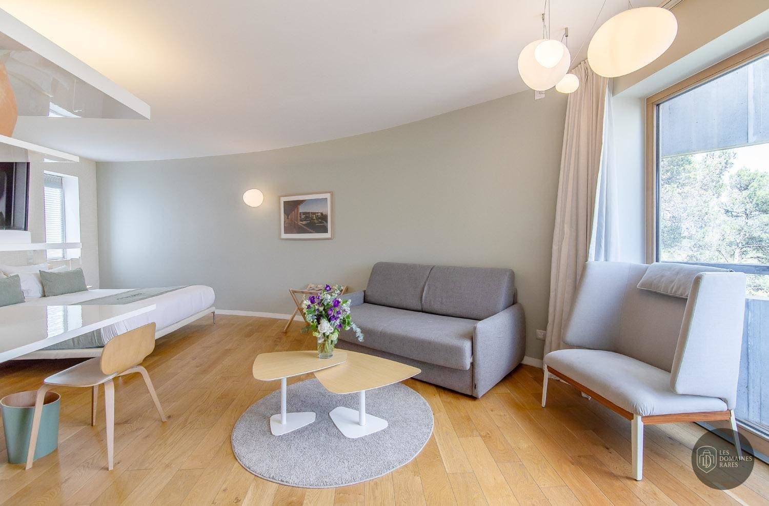 Espace intérieur de l'hôtel Thecamp en Provence-Alpes-Côte d'Azur