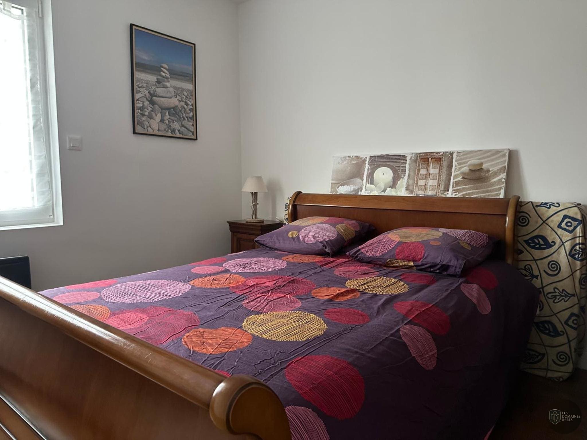 Chambre du mas Thomas Ranch à Contigne en Pays de la Loire