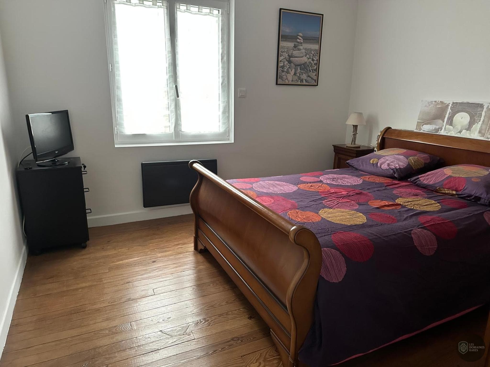 Chambre du mas Thomas Ranch à Contigne en Pays de la Loire