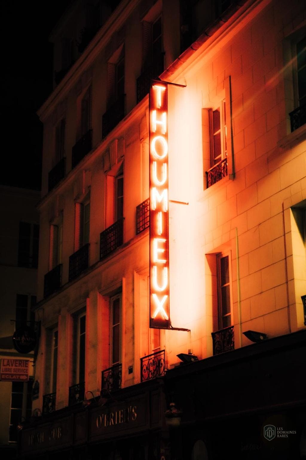Vue de l'hôtel Thoumieux à Paris en Île-de-France