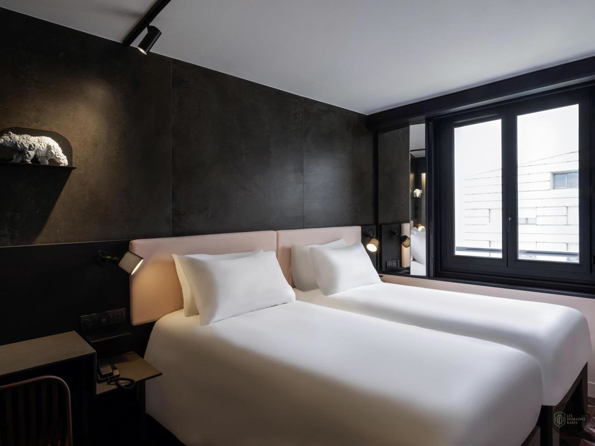 Chambre de l'hôtel Tribe Paris Batignolles à Paris en Île-de-France