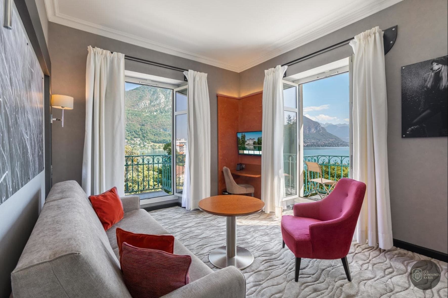 Espace intérieur de l'hôtel Tropikal Palace à Marseille en Provence-Alpes-Côte d'Azur