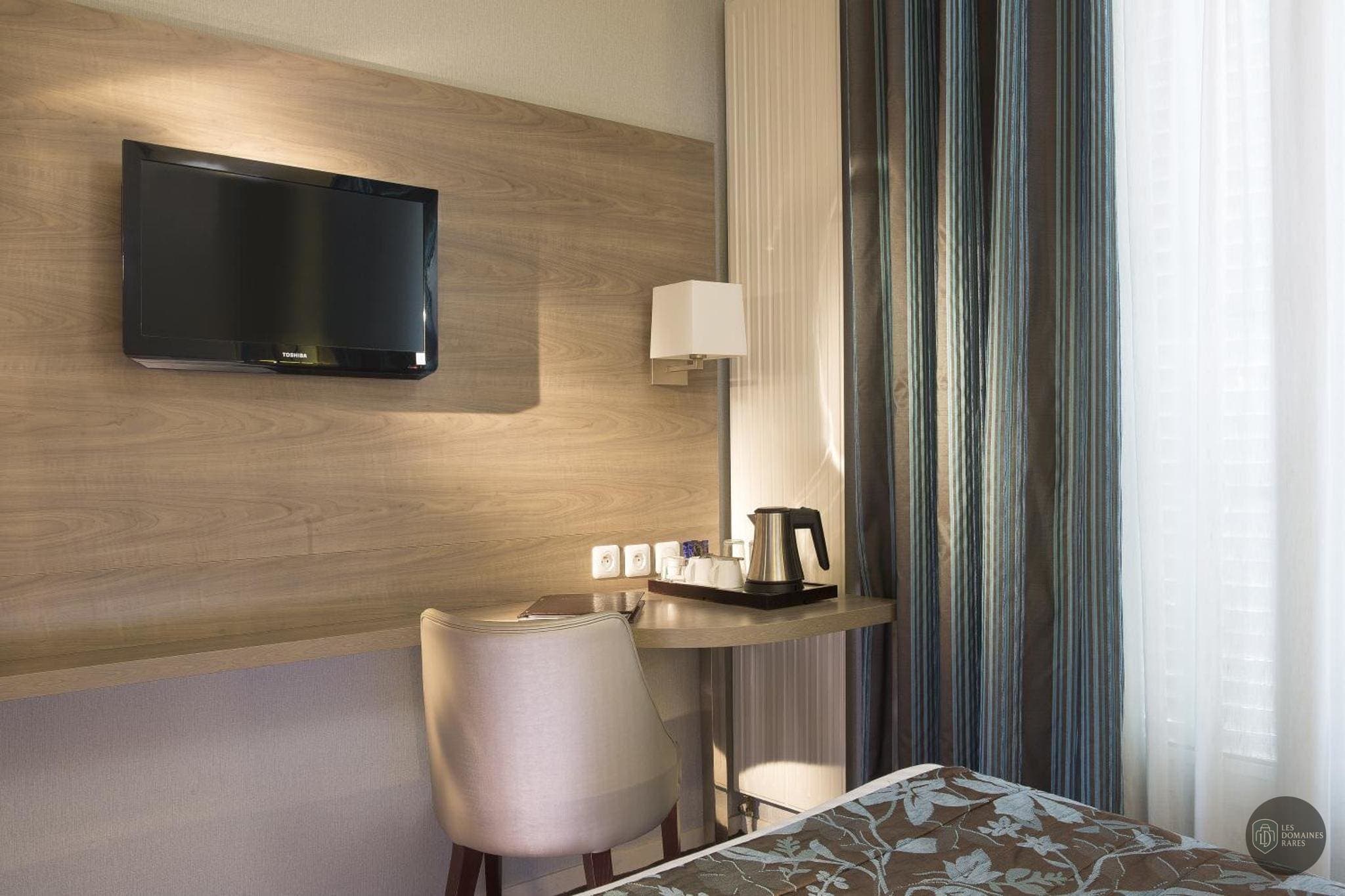 Chambre de l'hôtel Turenne Le Marais à Paris en Île-de-France - séminaire paris