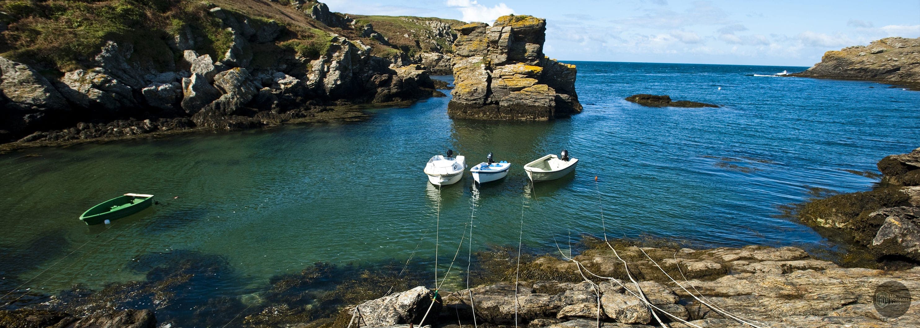 Vue extérieure du lieu Ty-Mad à Ile en Bretagne