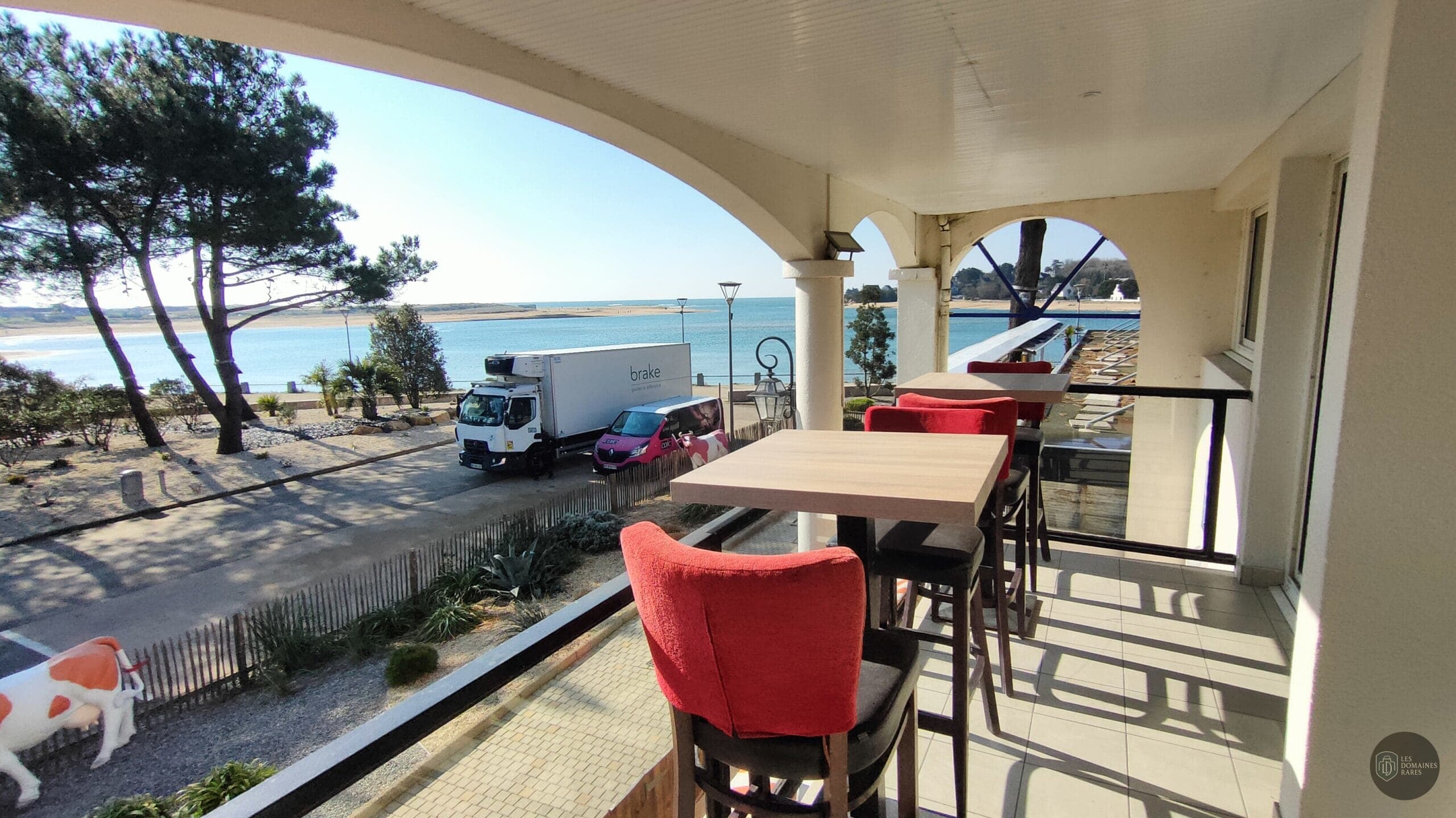 Vue extérieure du lieu Ty Events à Guidel en Bretagne
